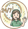 24/7 Support
